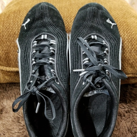 puma women's soleil v2 suede patent sneaker